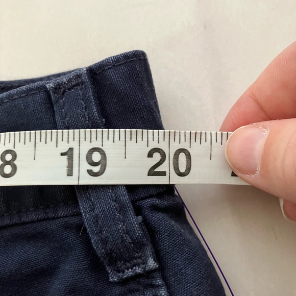 Carhartt‎ Cargo Shorts 40 Waist Navy Blue Work Flaw: Worn In Shown In Pictures - Picture 6 of 8